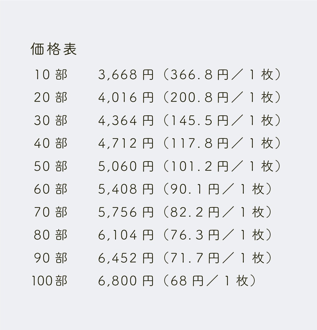サマーウェディングに◎三つ折り 席次表作ります 印刷納品まで対応◎三つ折りの席次表をセミオーダーで作ります！ イメージ5