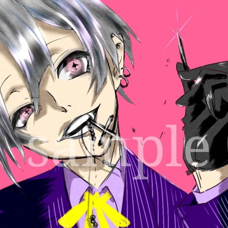 カッコいいイラストを描きます SNSのアイコンをかっこよくスタイリッシュにしませんか？ イメージ2