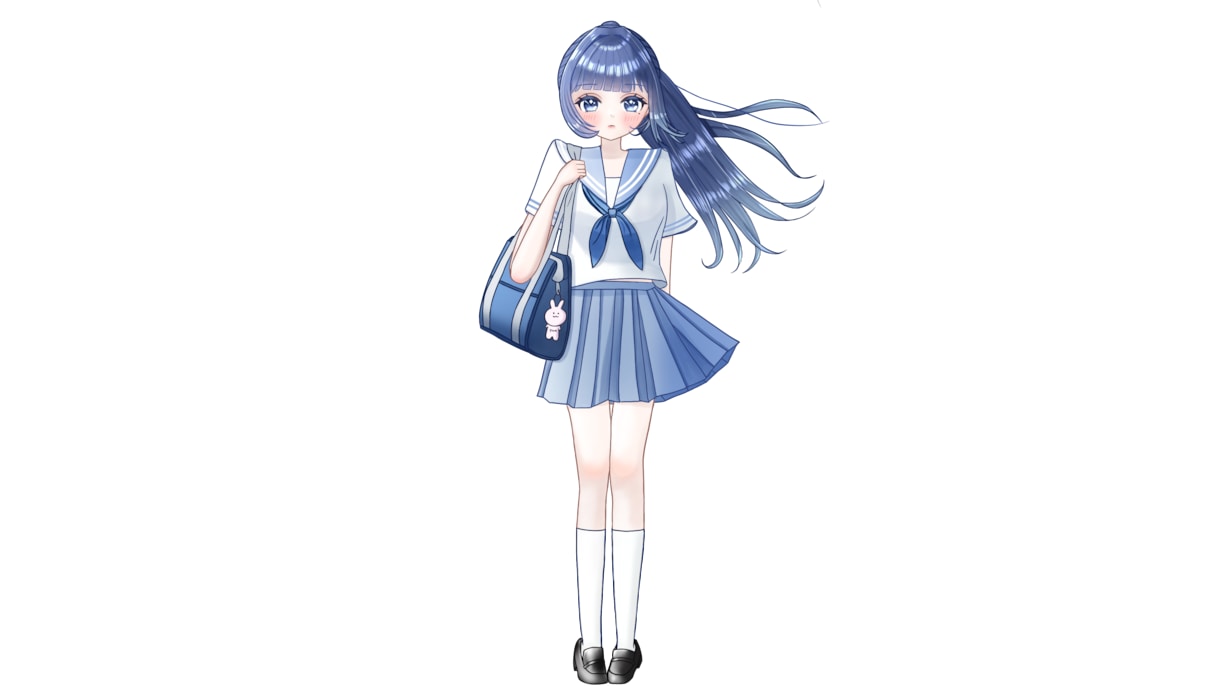 簡単な立ち絵を描きます IRIAMなどのパーツ分け無しの配信にお使いください！ イメージ3