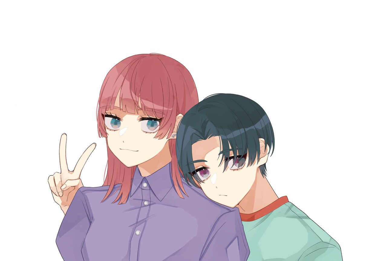 SNS等のアイコンイラストを作成します かわいくて透明感のあるイラストが得意です イメージ4