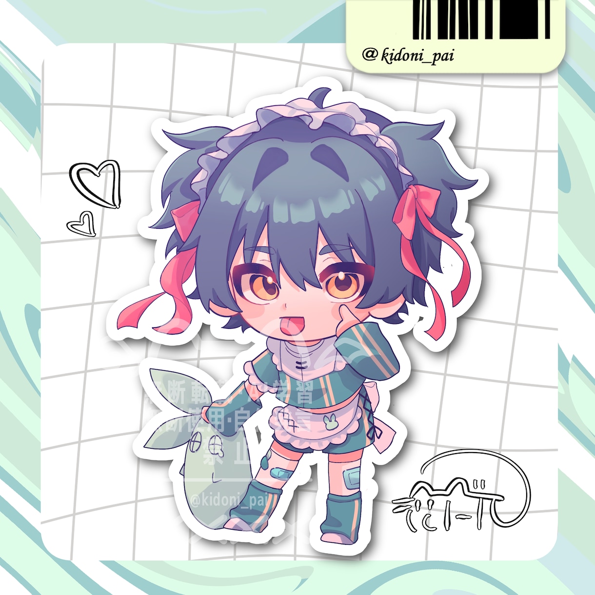 ちびキャラお描きします 【商業利用可】グッズやアイコン、動画立ち絵に！ イメージ6