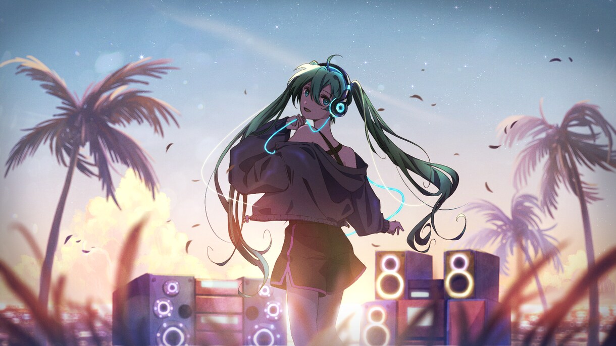 情景が伝わるイラストお描きします 時間を切り取ったようなエモい•儚い系のイラストが得意です！ イメージ9