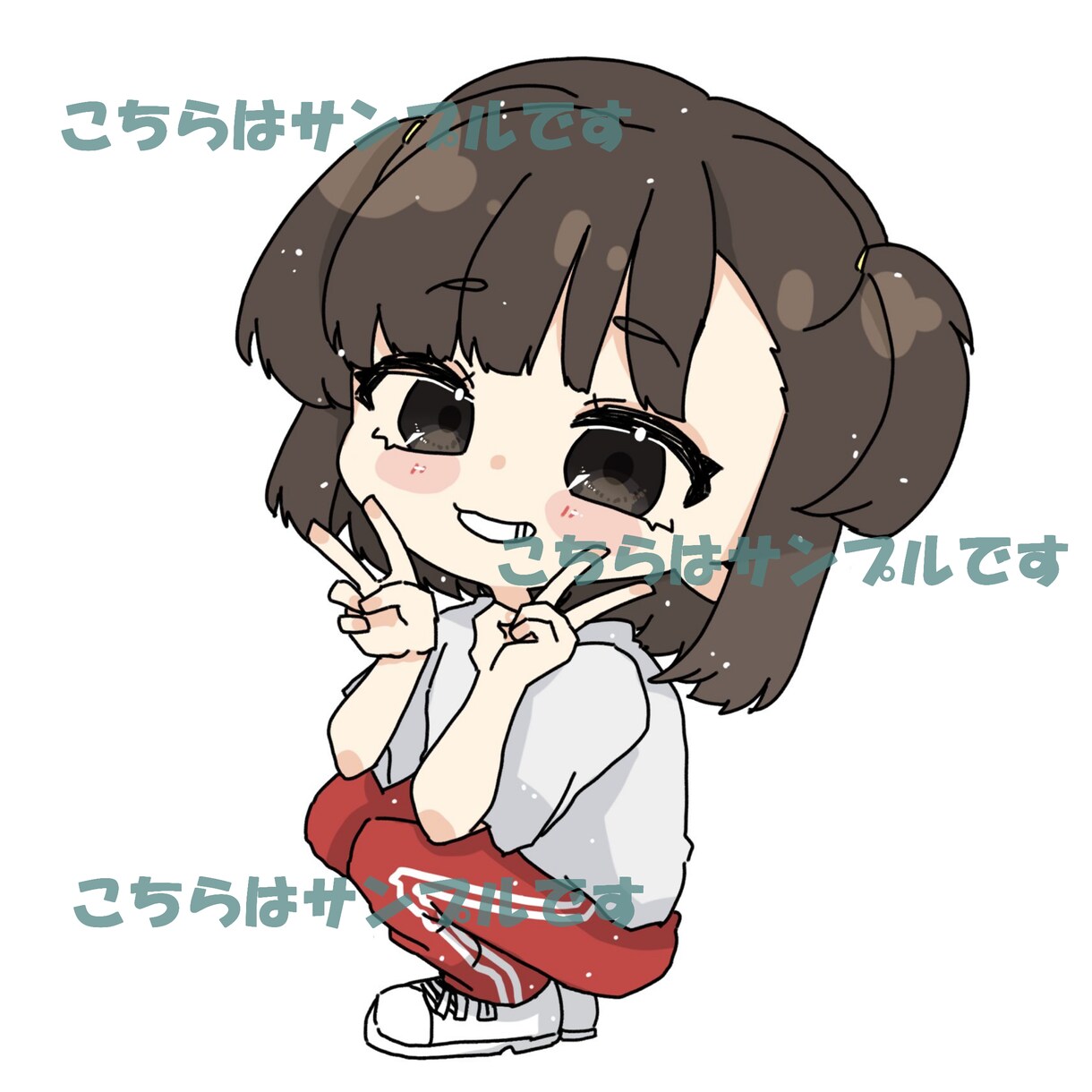表情豊かなデフォルメアイコンお描きします デフォルメでもかわいく表情豊かに！ イメージ4