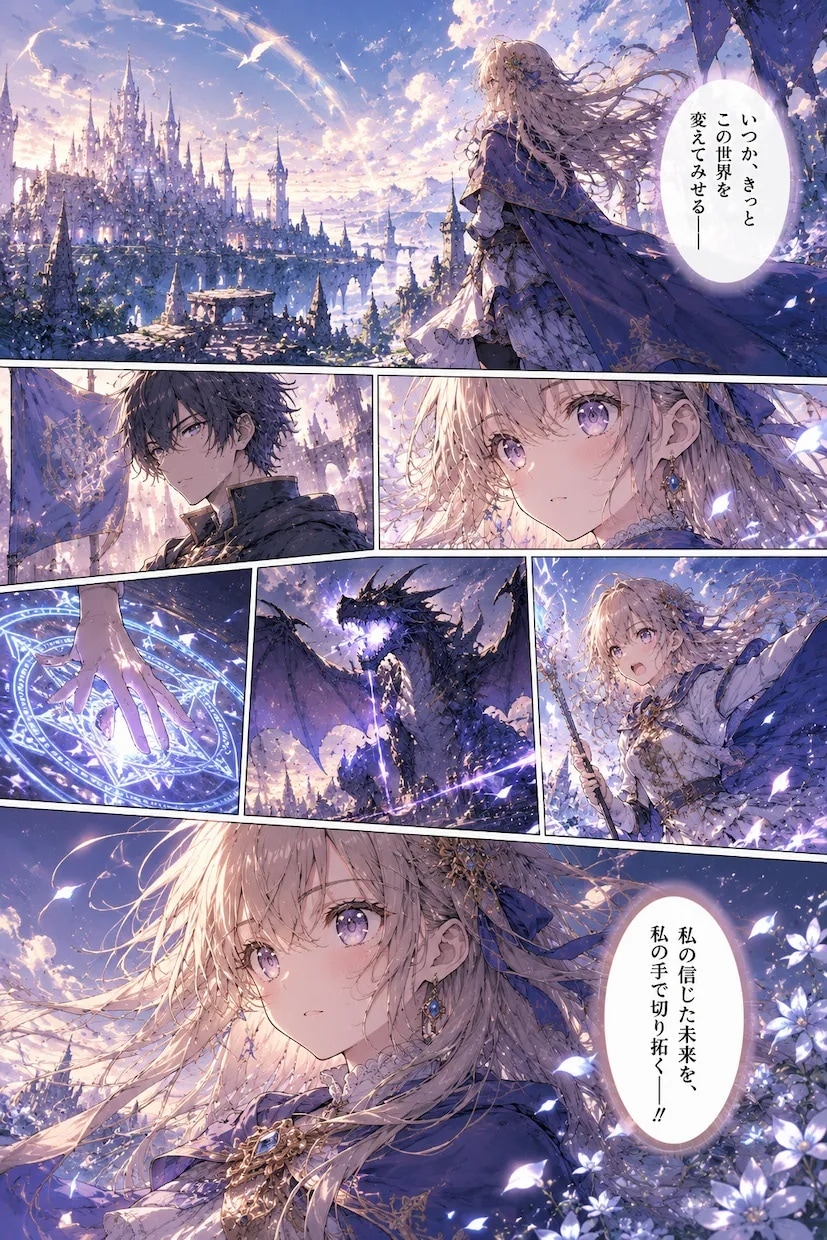 完全版｜AI漫画制作プロンプト一式を提供します キャラ固定・コマ割り・演出設計を効率化できるテンプレート集 イメージ7