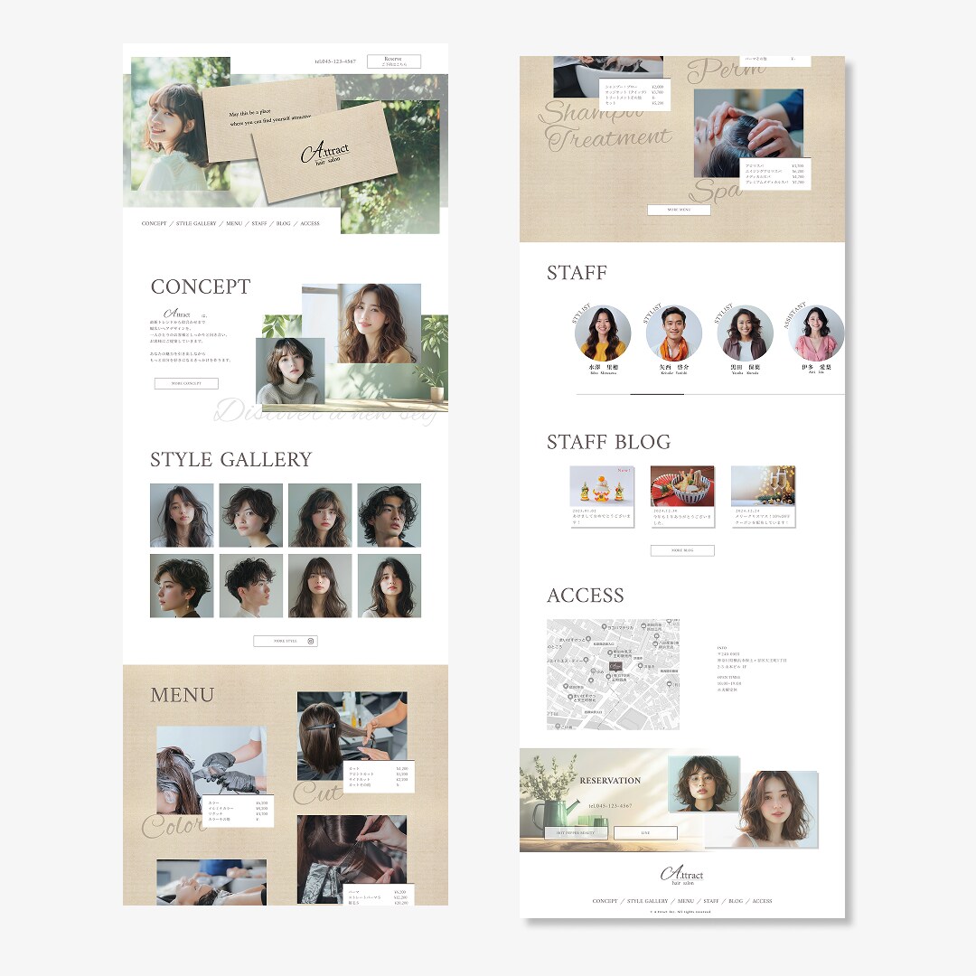 オシャレで心惹かれるWebデザインを制作します 思い描いているデザインをカタチにします！ イメージ6