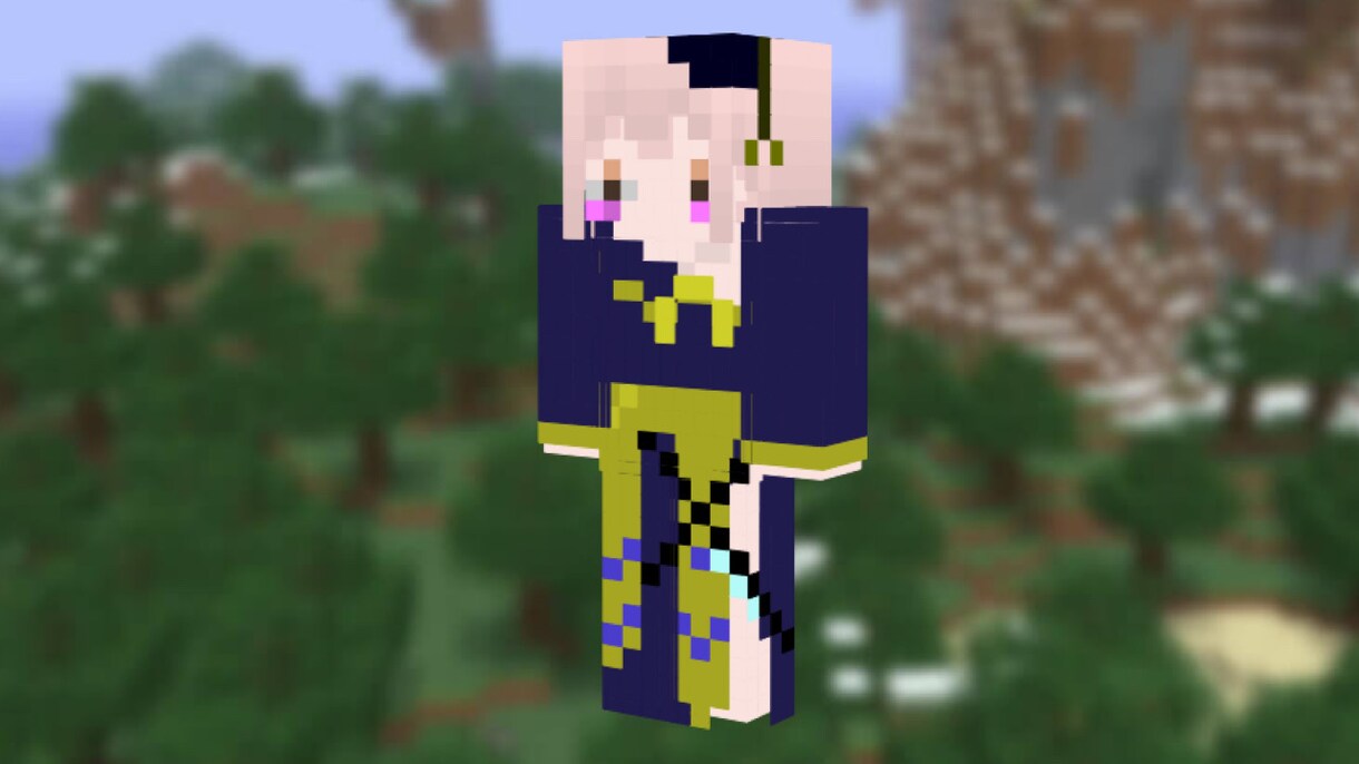 Minecraft オリジナルスキンを作成致します Vtuber様!!配信者様!!普段の配信をもっと華やかに!! イメージ4
