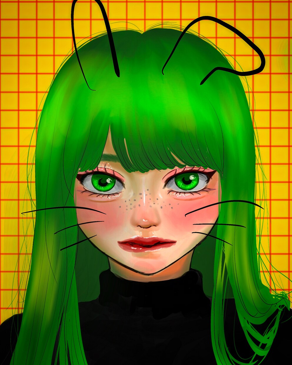 お顔から上を描きます 可愛い絵、似顔絵、一生懸命かきます♪ イメージ7