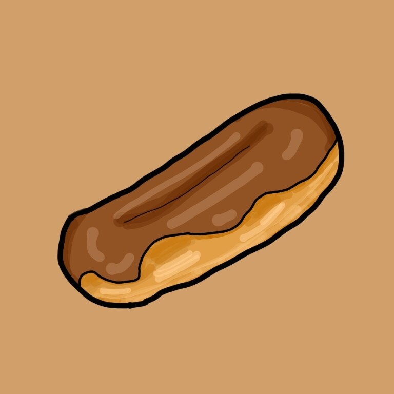 シンプルな食べ物イラストを制作します あなたの大好きなご飯、スイーツなどを、シンプルイラストに！ イメージ5
