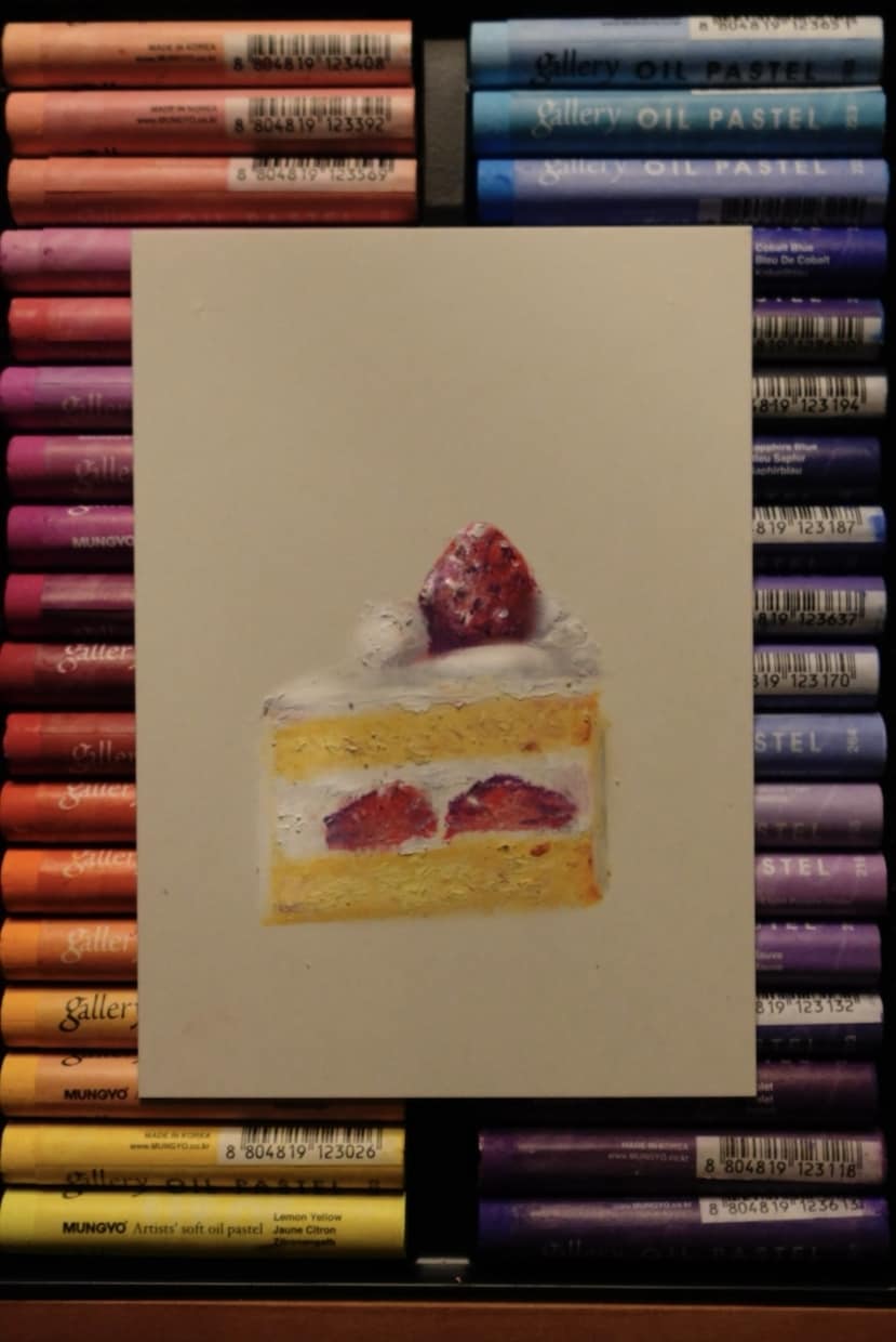 商用◎美味しそうな食べ物を描きます 手描きクレヨンの質感で魅力的に仕上げます イメージ1