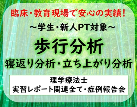 実習レポート・症例報告の添削、書き方サポートします 歩行分析、動作分析、統合と解釈、課題サポート等、何でもOK！ イメージ1