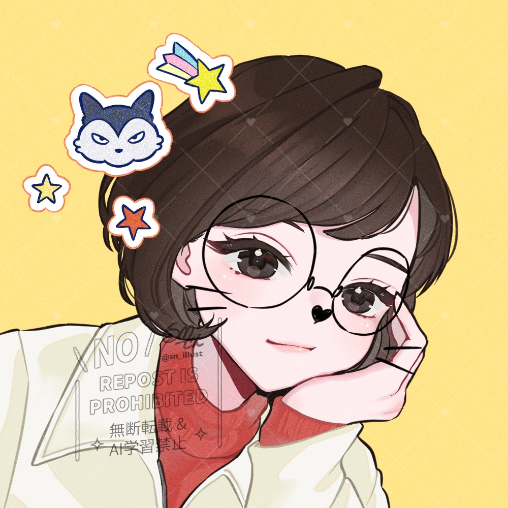 SNSアイコン描きます おしゃれでかわいいSNS映えする親しみやすいタッチで描きます イメージ4