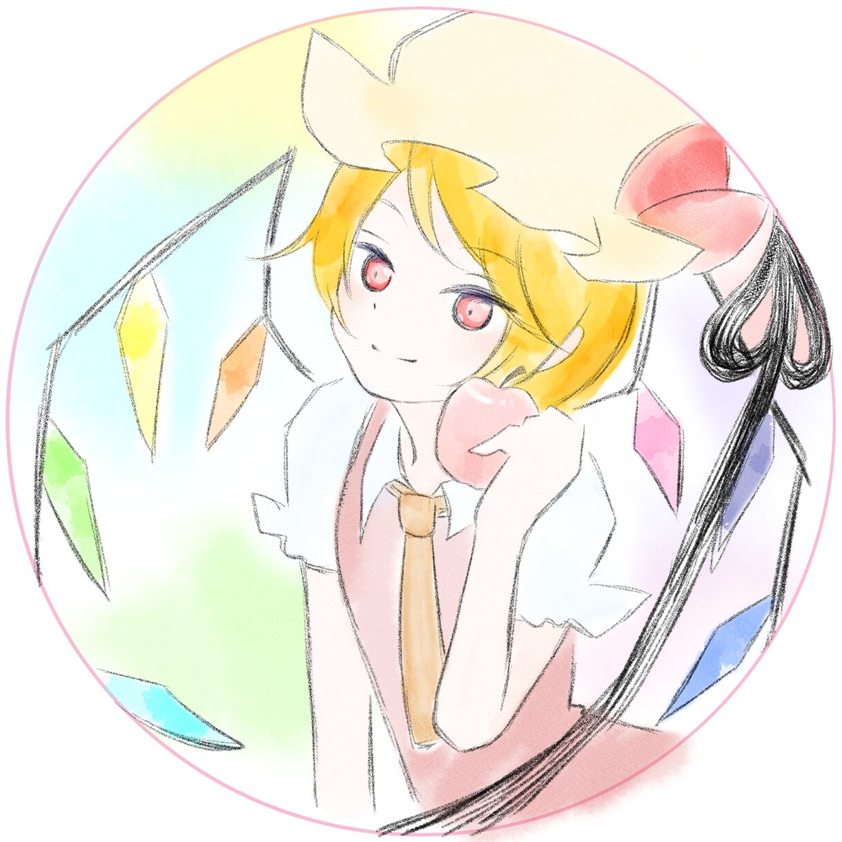 かわいいオリジナルアイコンお描きします Vtuberさま必見！アイコン、サムネ、背景画面などに◎ イメージ5