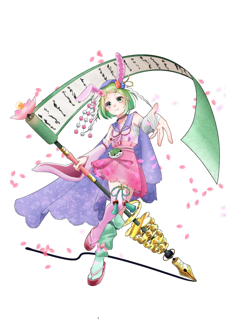 可愛い萌えイラスト，制作します 女の子の可愛さを最大限に引き出した絵を描きます イメージ8