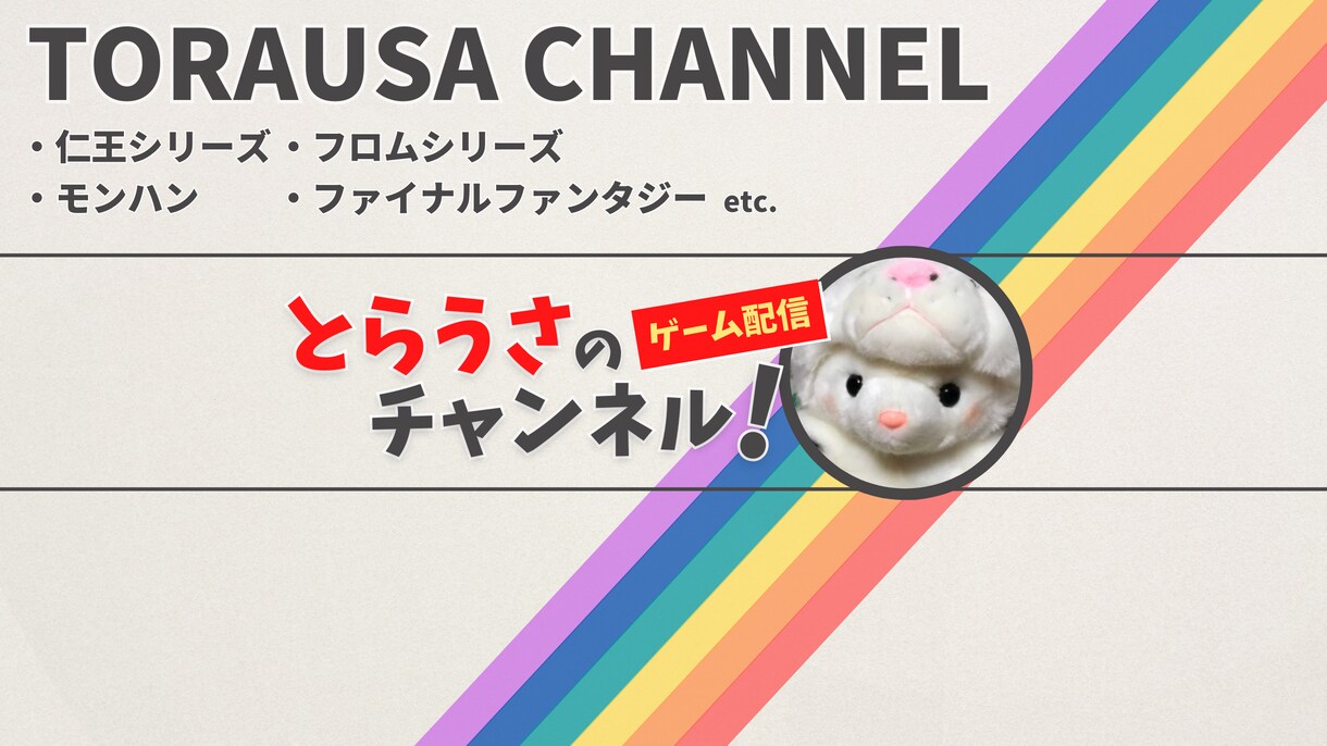 YouTubeのチャンネルアートを作成します グッと興味をそそるヘッダー/バナーデザインを作ります イメージ7