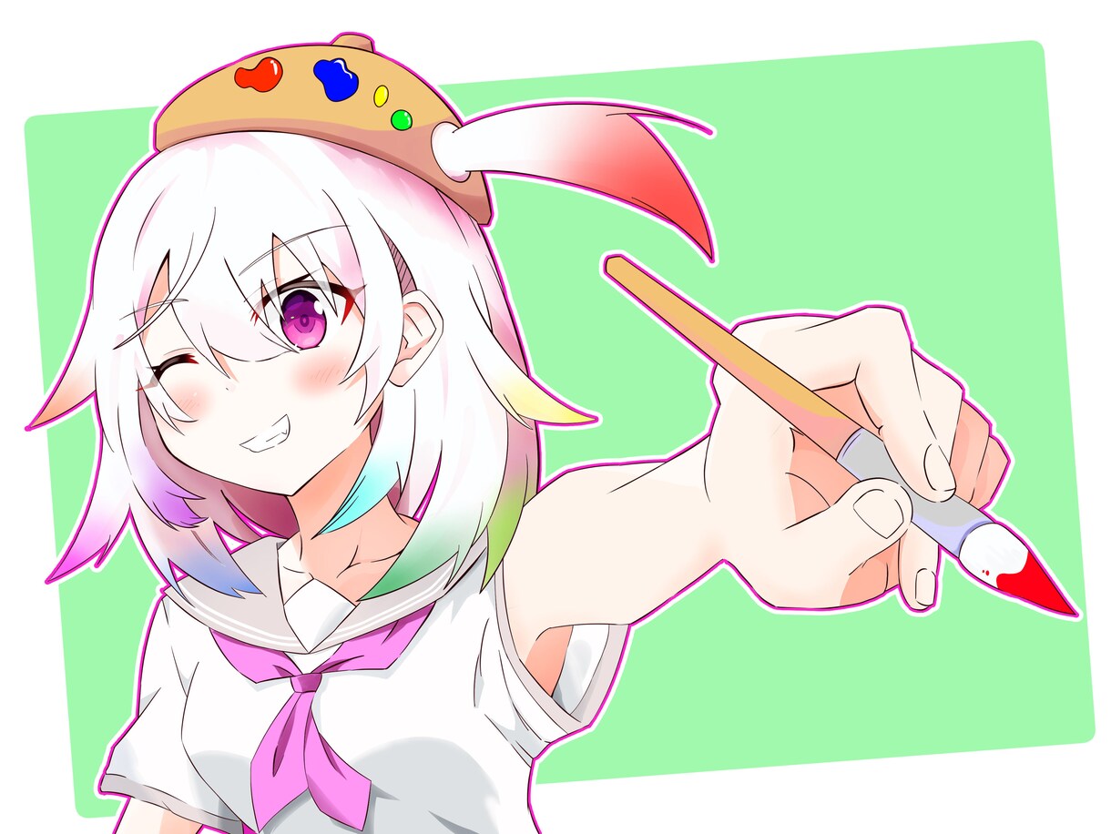 イラスト描きます snsのアイコンや1枚絵など※まずは気軽にご相談下さい イメージ1