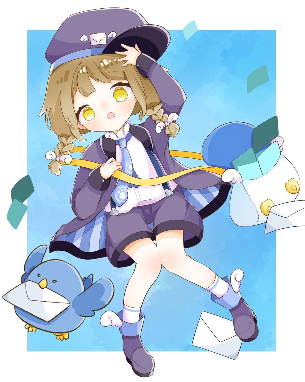 アイコンサイズ・かわいいイラスト描きます デフォルメのかわいいアイコンでSNSを飾ろう イメージ3