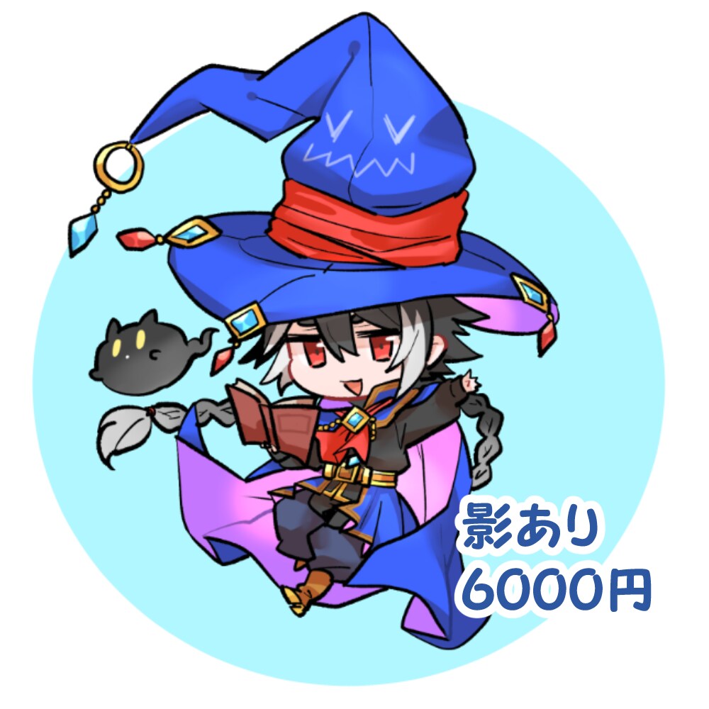 かわいいデフォルメイラストお描きします VtuberのSDキャライラストの販売実績あります イメージ3