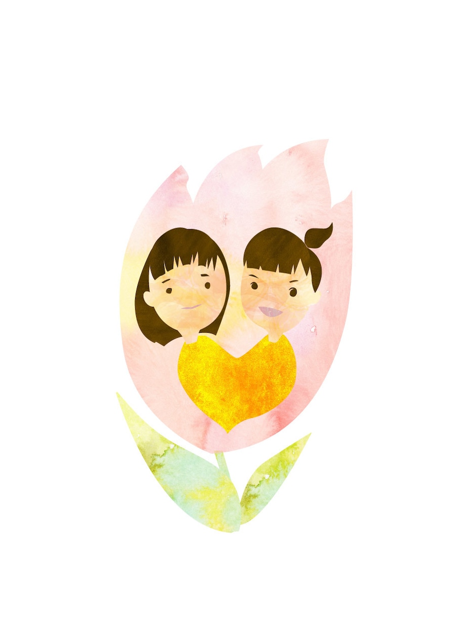 似顔絵描きます 絵本のようなふんわりとした似顔絵 イメージ5