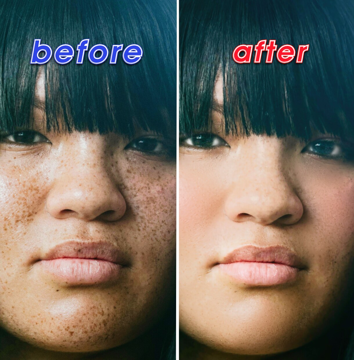 補正が解らない精度の顔写真補正・レタッチ加工します 若い方からお年寄りまで実際に会っても不自然でないポートレート イメージ4