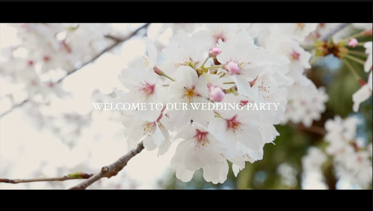忙しい新郎新婦様必見！プロフィールムービー作ります ●動画で春夏秋冬を表現●丸投げOK●制作実績800組以上 イメージ5