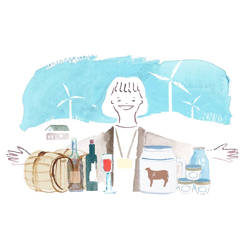 里山や自然のなかの風景、人物イラストなど制作します 温かみのある優しいタッチのイラスト イメージ6