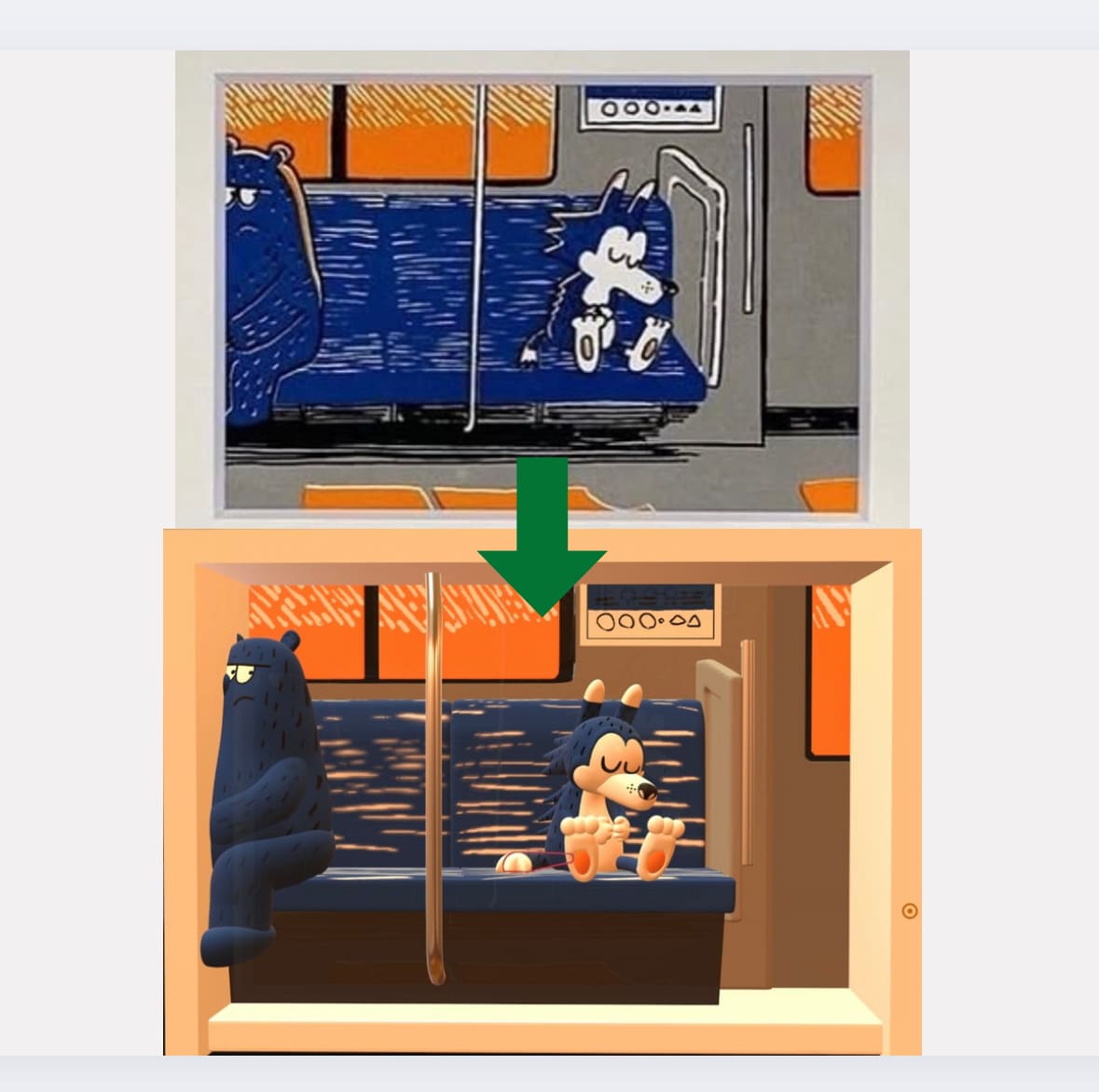 あなたの絵を3D立体にします あなただけの立体キャラクターを作成します イメージ1