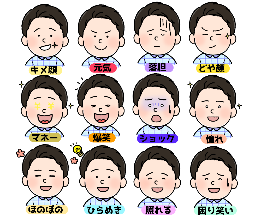 親しみさ抜群！ほんわかゆるくかわいい似顔絵描きます 商用利用OK☆表情差格安！SNS・ブログ・プレゼント・広告に イメージ8