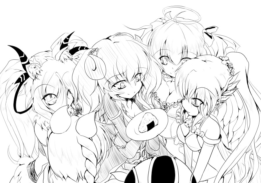 イラスト　漫画、作成等受けまわります 萌え系寄り、2値からカラーまで相談次第で対応いたします イメージ5