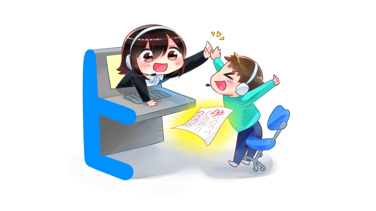 ビジネスで使えるイラスト描きます 運用サイトや、ブログ、会社で使うスライドなどで使えます！ イメージ9