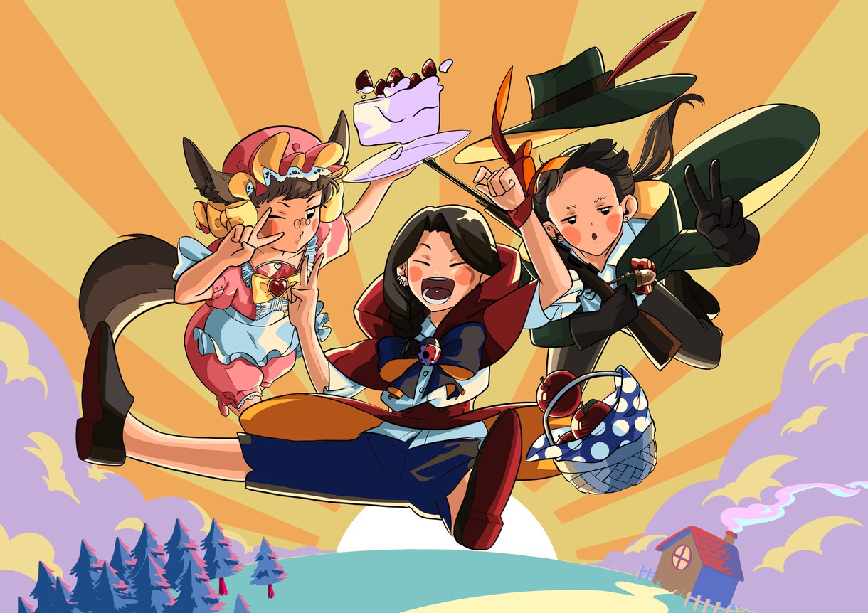 可愛い/かっこいい/チビキャラなどをお描きします アイコンや小説の挿絵、歌ってみた動画、立ち絵など是非༄ イメージ7