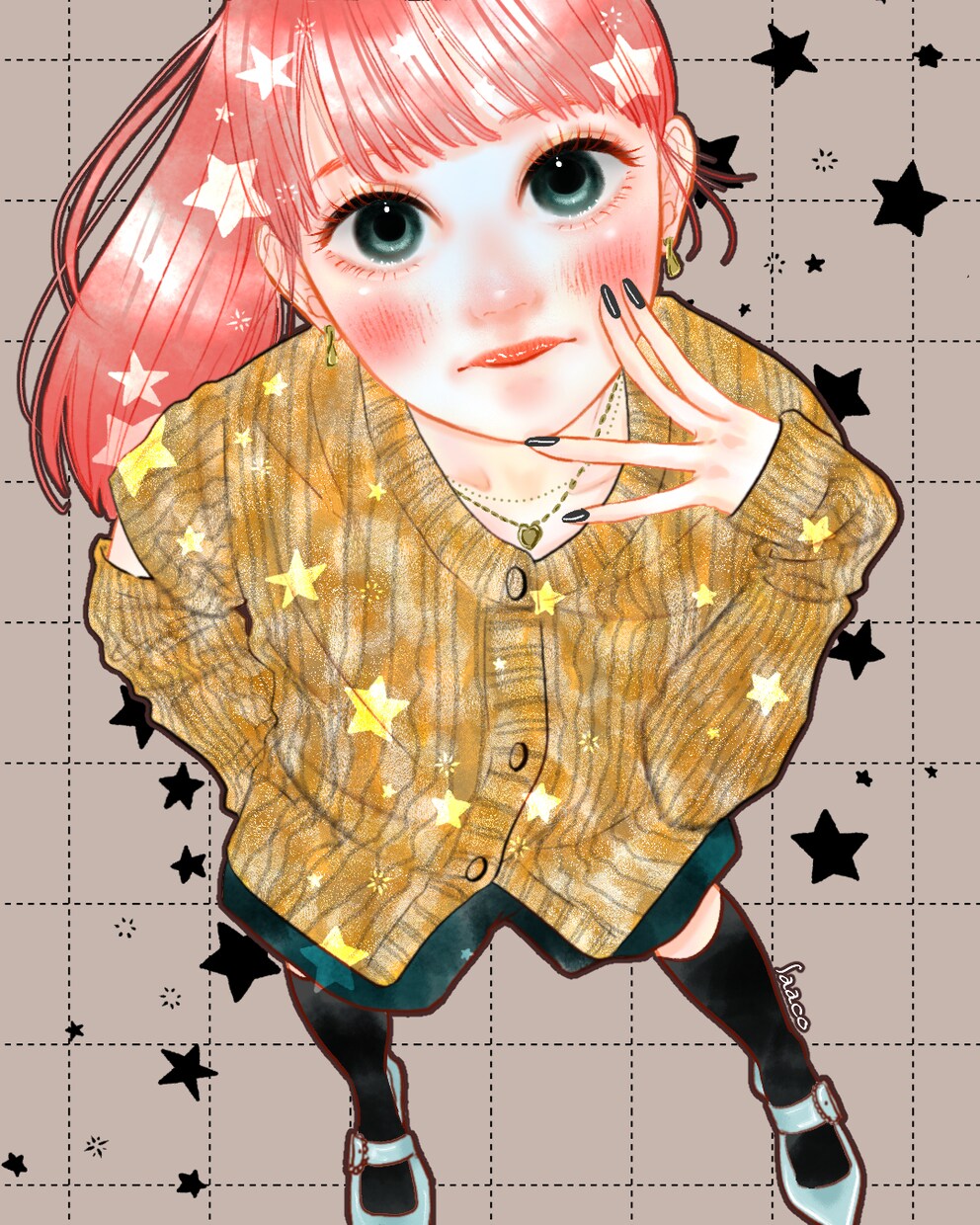 可愛い絵柄で目を惹く！印象に残るイラスト描きます アイコン、サムネ、MVなどSNS活動に華やかさをプラスします イメージ3