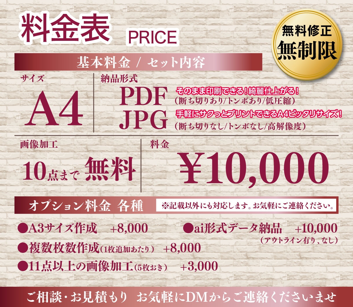 売上UP直結！飲食店向けのメニュー表デザインします 【一定価格で安心・修正無制限】高品質なメニュー表ご提供します イメージ2
