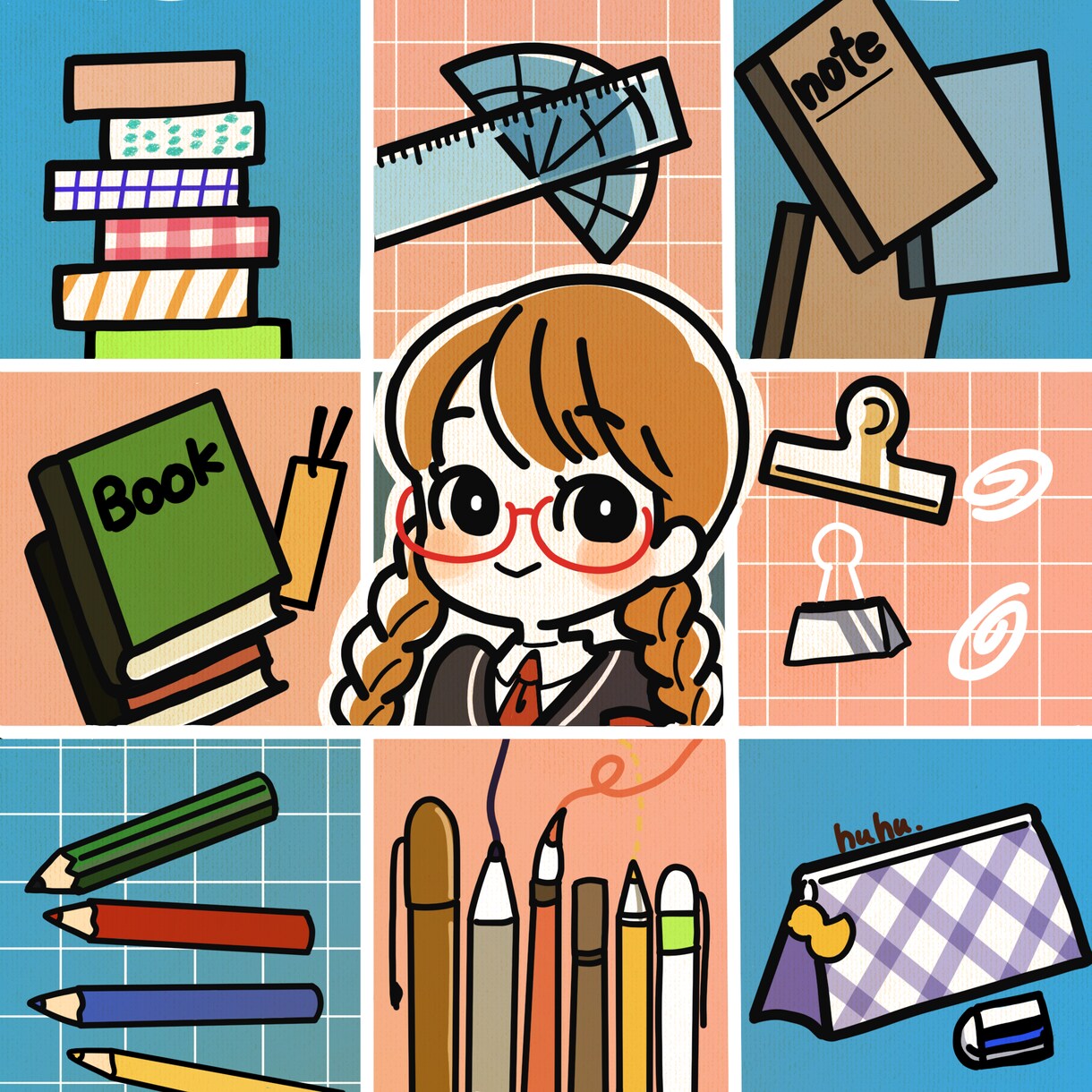 イラスト描きます シンプルかわいい系のイラスト依頼受付中 イメージ1