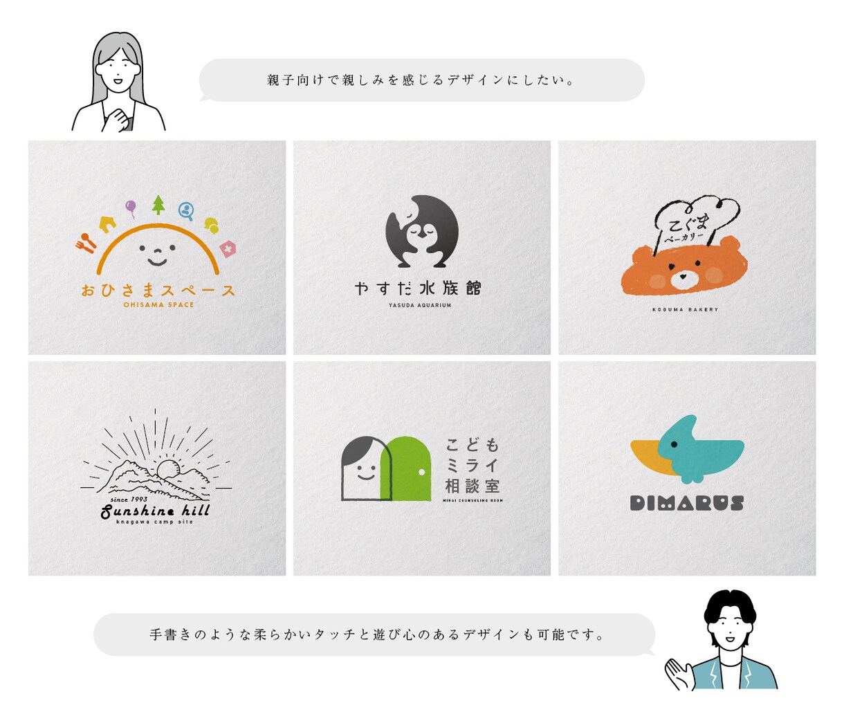 年末まで限定割引！あなただけのロゴを制作します 丁寧なヒアリングと提案でお客様に寄り添い、納得できるロゴを。 イメージ4