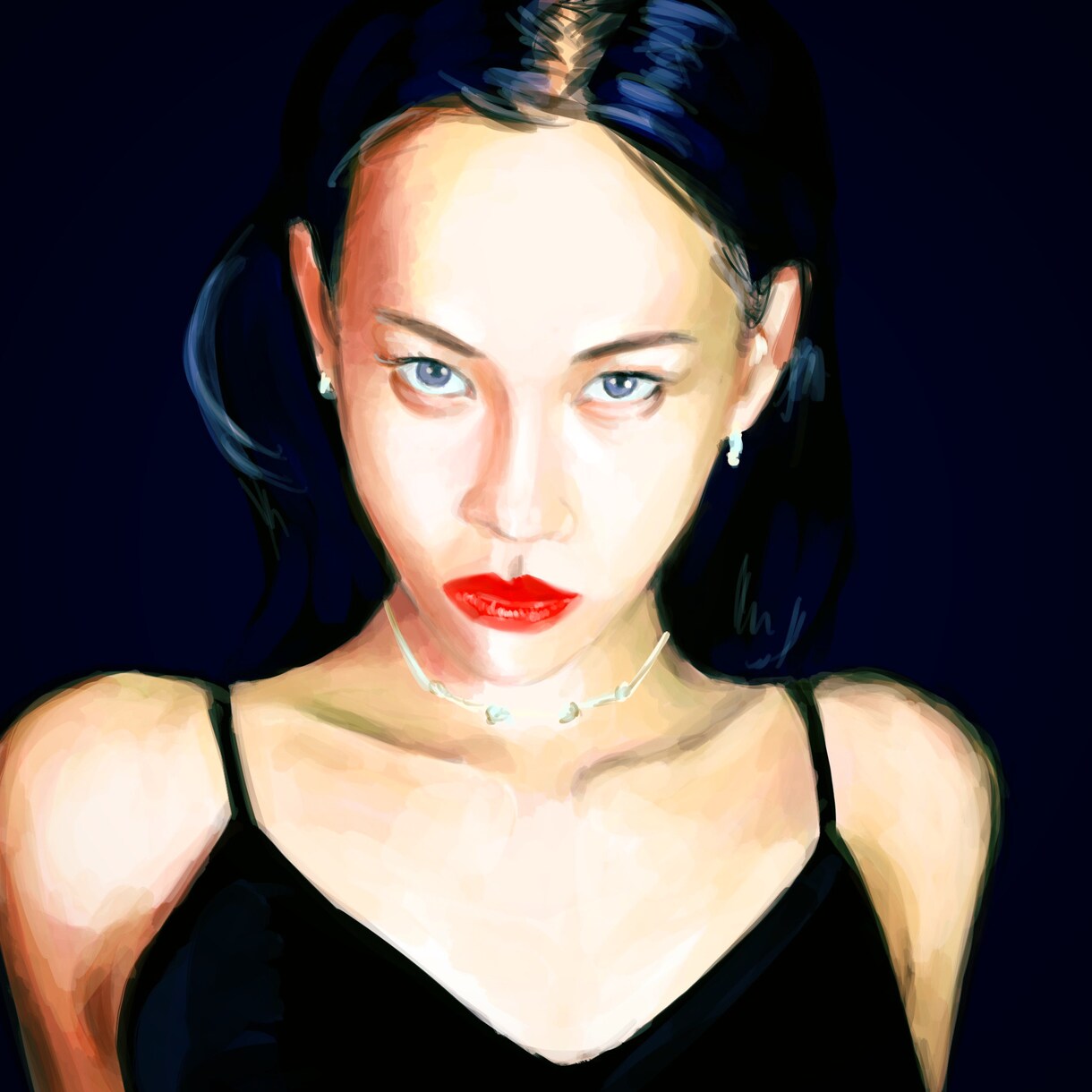 かっこいいクールなリアル系の似顔絵を描きます 家族、友人、推しにクールな似顔絵をプレゼントしてみませんか？ イメージ6