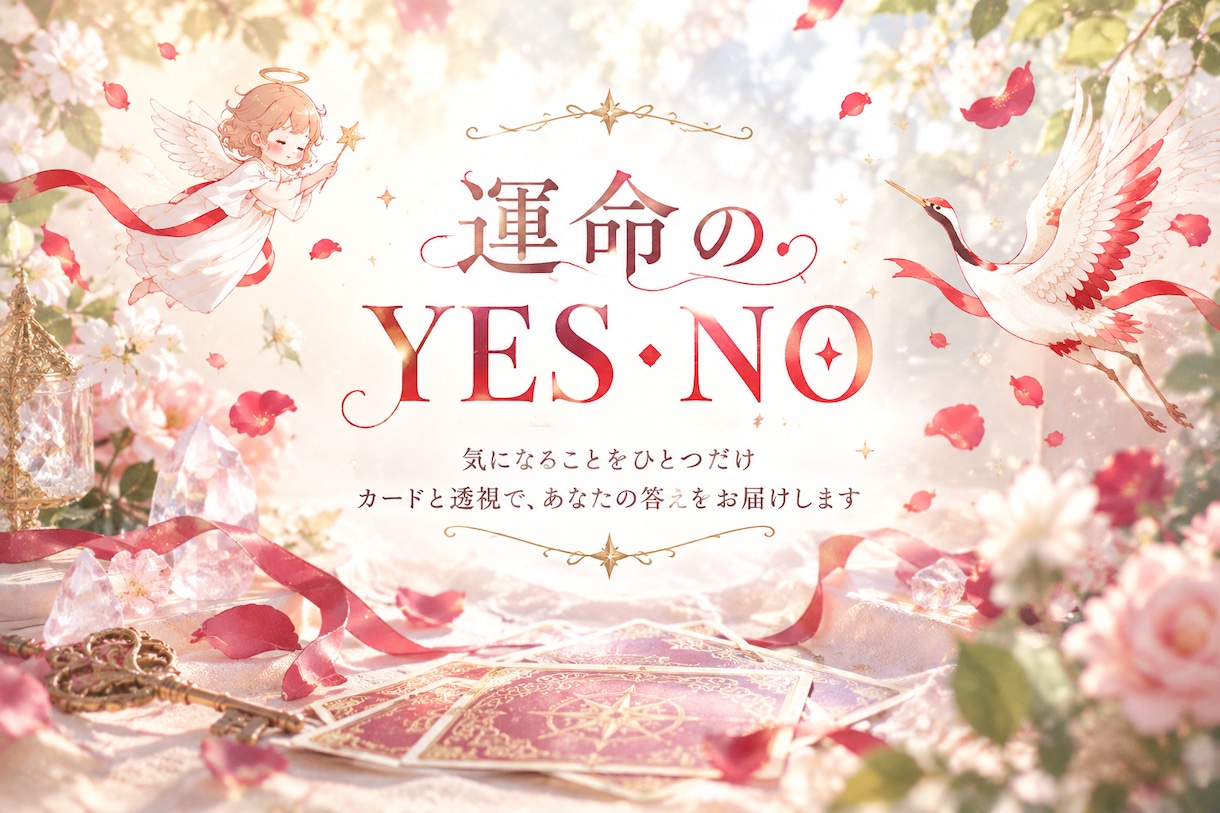 運命のYES・NO／気になる悩みを占います ひとつの問いに対して簡潔に分かりやすく結果をお届けします イメージ1