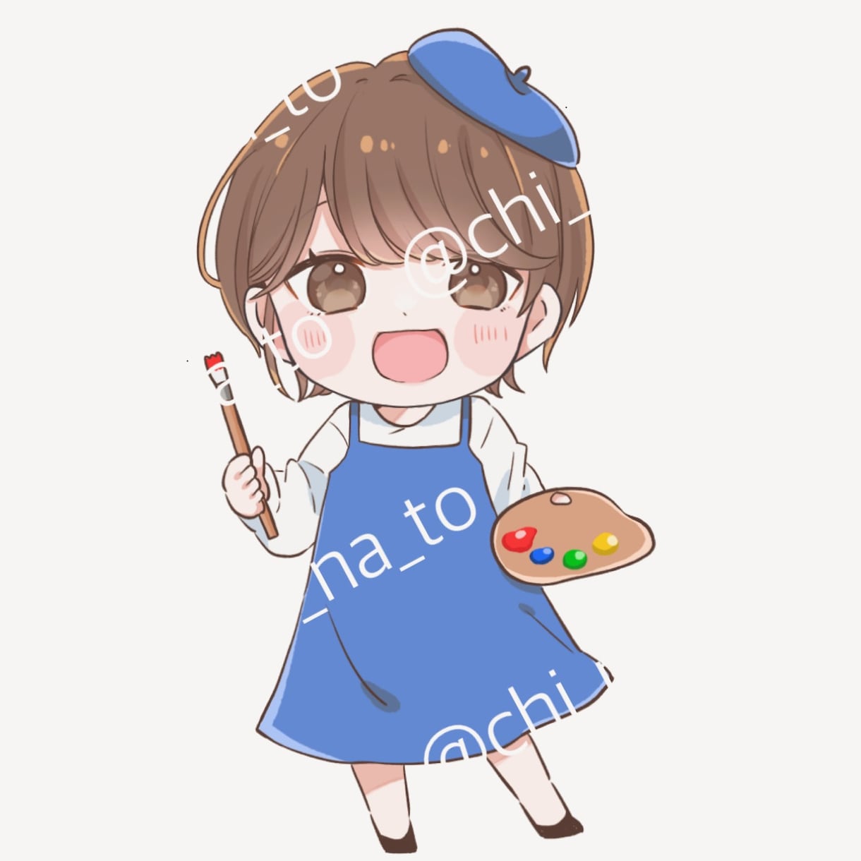 期間限定価格▷SNS等で使えるミニキャラ描きます 期間限定価格でSNS等に使えるミニキャラの作成を致します！ イメージ4