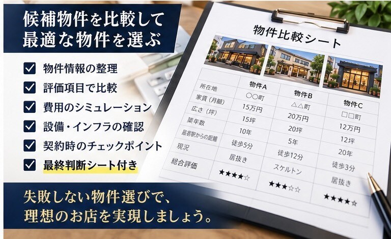 飲食店の物件選びと立地分析を解説します 立地調査から契約まで学べる実践型PDF教材 イメージ4