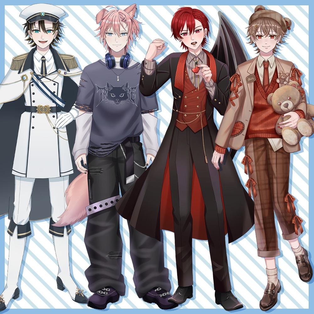 立ち絵制作します 配信、TRPG、ゲームなどで使えます！ イメージ2
