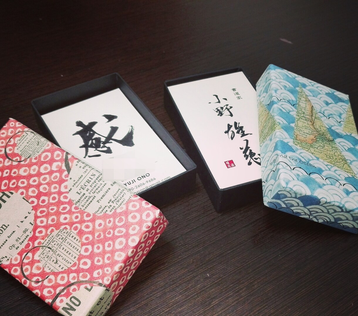 会話がバンバン弾む【筆文字名刺】作ります 【普通が嫌な方】【渡しただけで興味を持って欲しいズルい方】 イメージ8