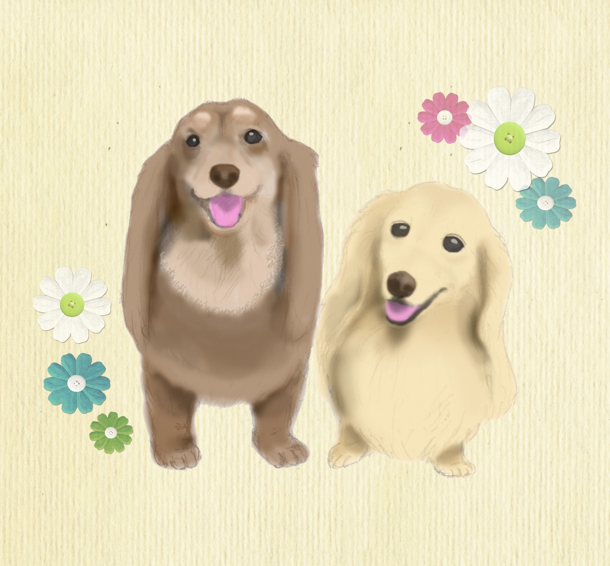 愛するペットの楽しいイラスト描きます お気に入りの写真を絵にしてみませんか？ イメージ2