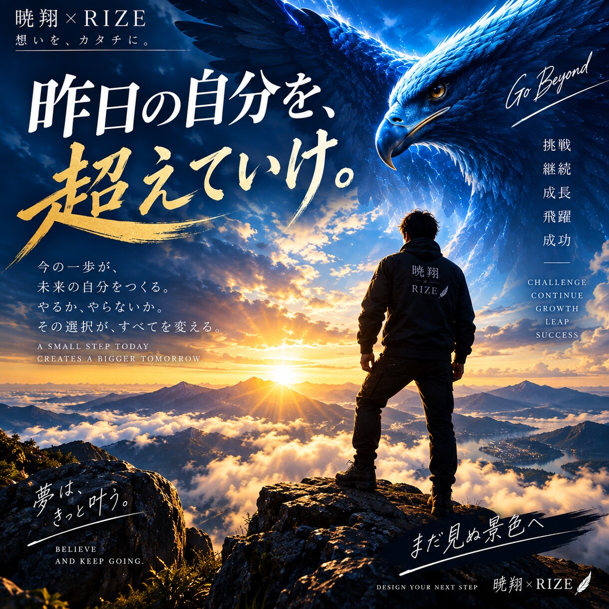 想いが伝わるSNS投稿画像を制作します あなたの想いを大切に、一枚一枚丁寧に仕上げます イメージ3