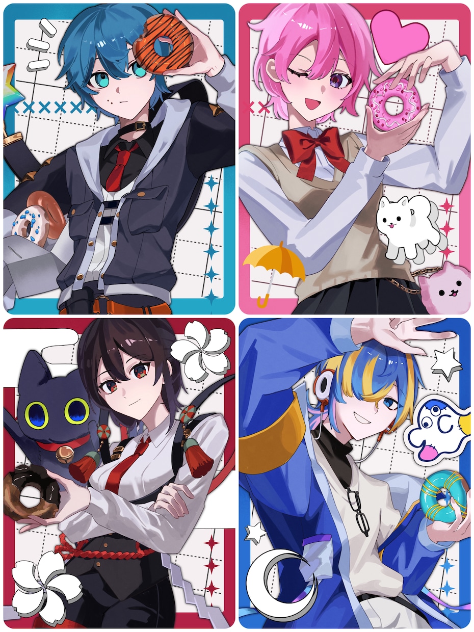 キャラクターデザインや一枚絵を描きます 印象に残るあなただけのキャラクター、イラスト イメージ6