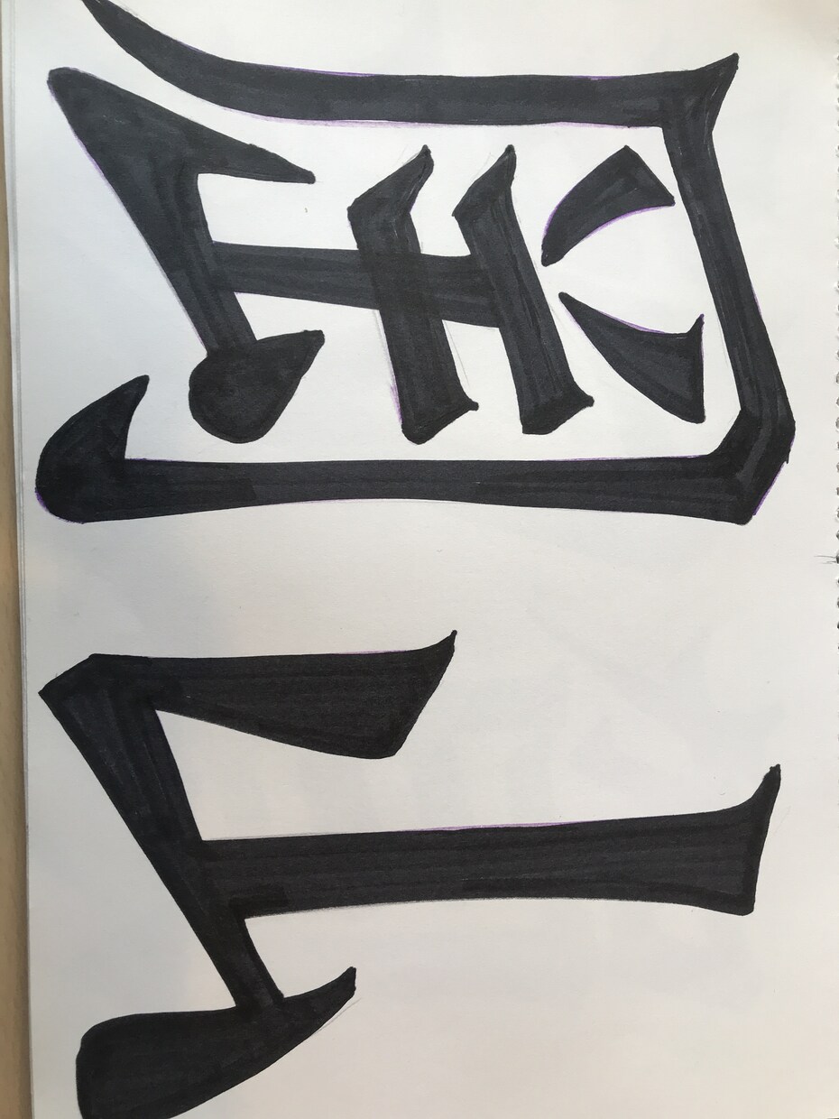 ヒッチハイクボードの作成をします 字は体をなすと言う言葉が楽しむきっかけにもなります。 イメージ1