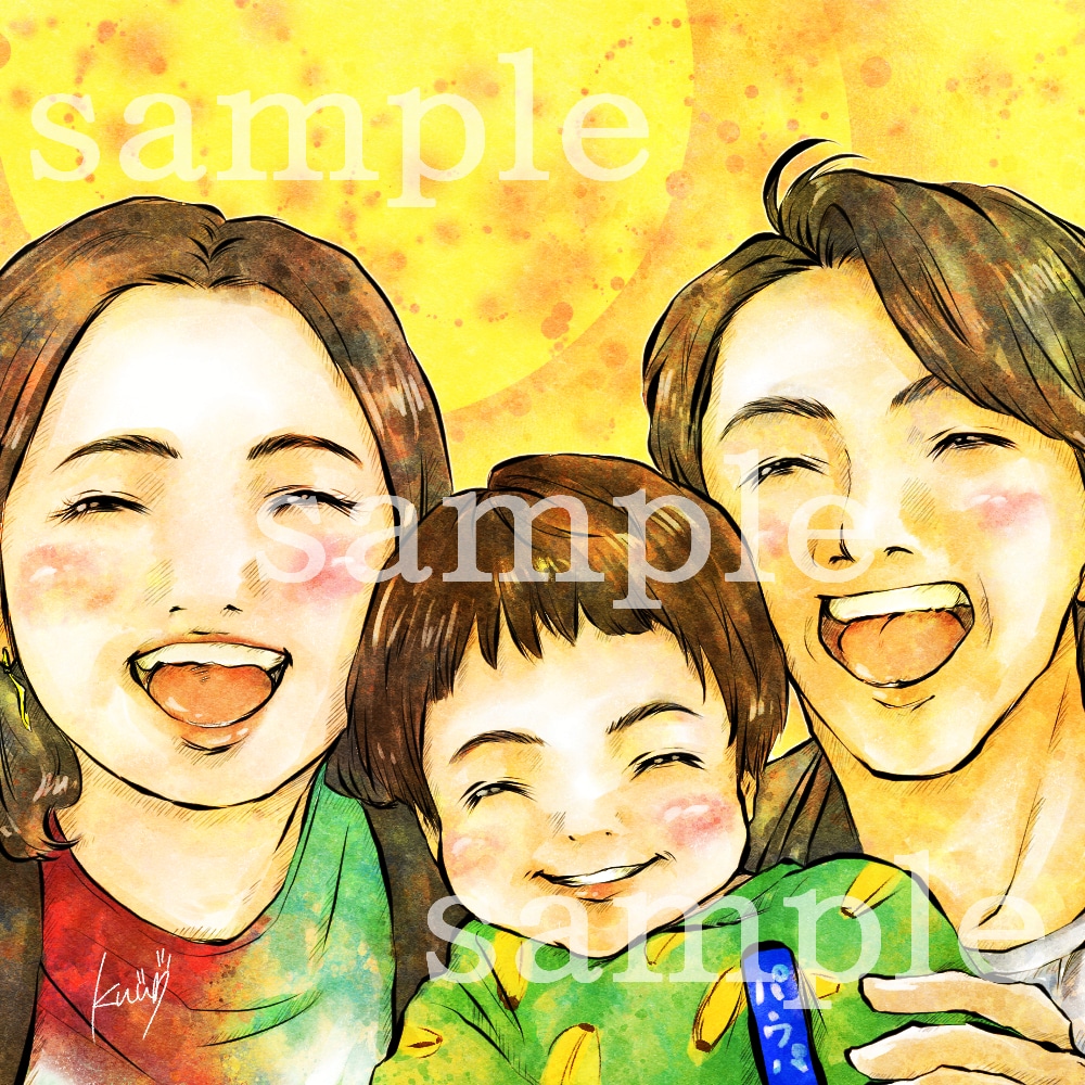 イラスト・似顔絵…お描きします ～ほんわか温かみのあるイラストをお描きします～ イメージ2