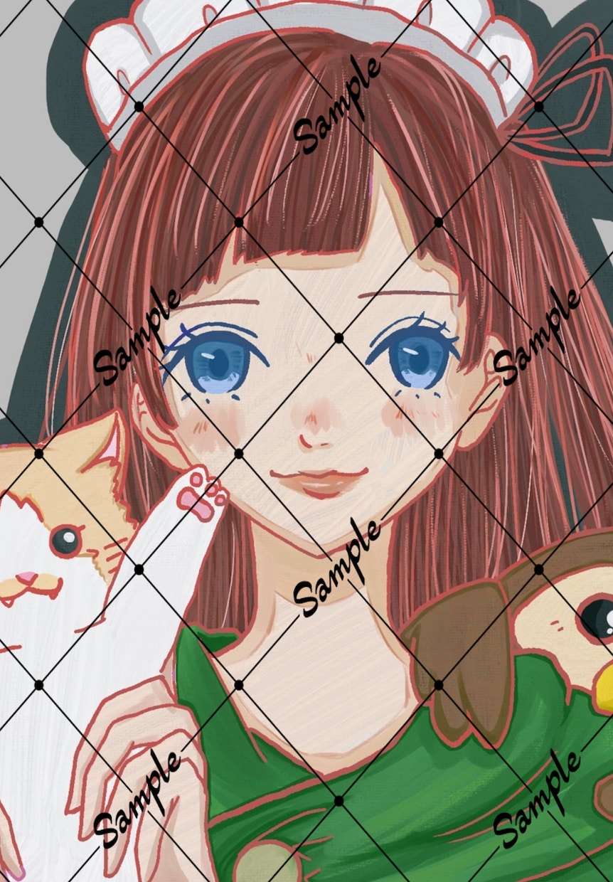 SNSアイコン・一枚絵をお描きします 絶妙なニュアンスと存在感。お気に入りのアイコン・イラスト制作 イメージ2