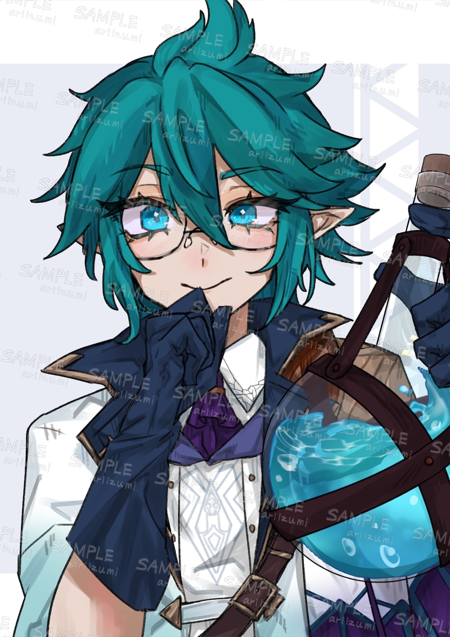 イメージ画/カラーラフ/簡易イラスト描きます 資料用/観賞用/夢絵/イラストオーダー/アイコン/キャラデザ イメージ3