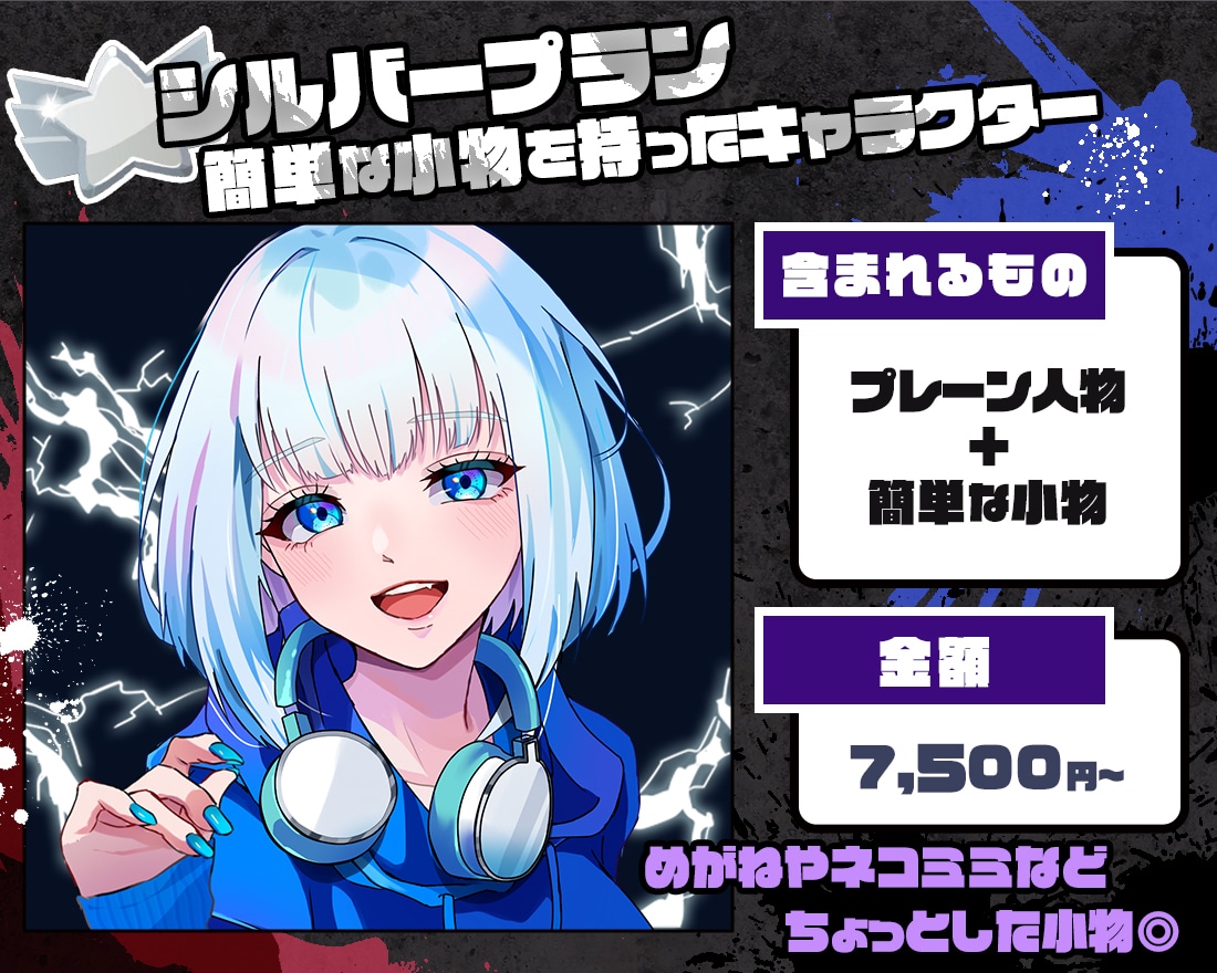 選べる４プラン！武器持ちゲームアイコン描きます PUBG、荒野行動などで使える銃持ちアイコン★スプラも◎ イメージ8