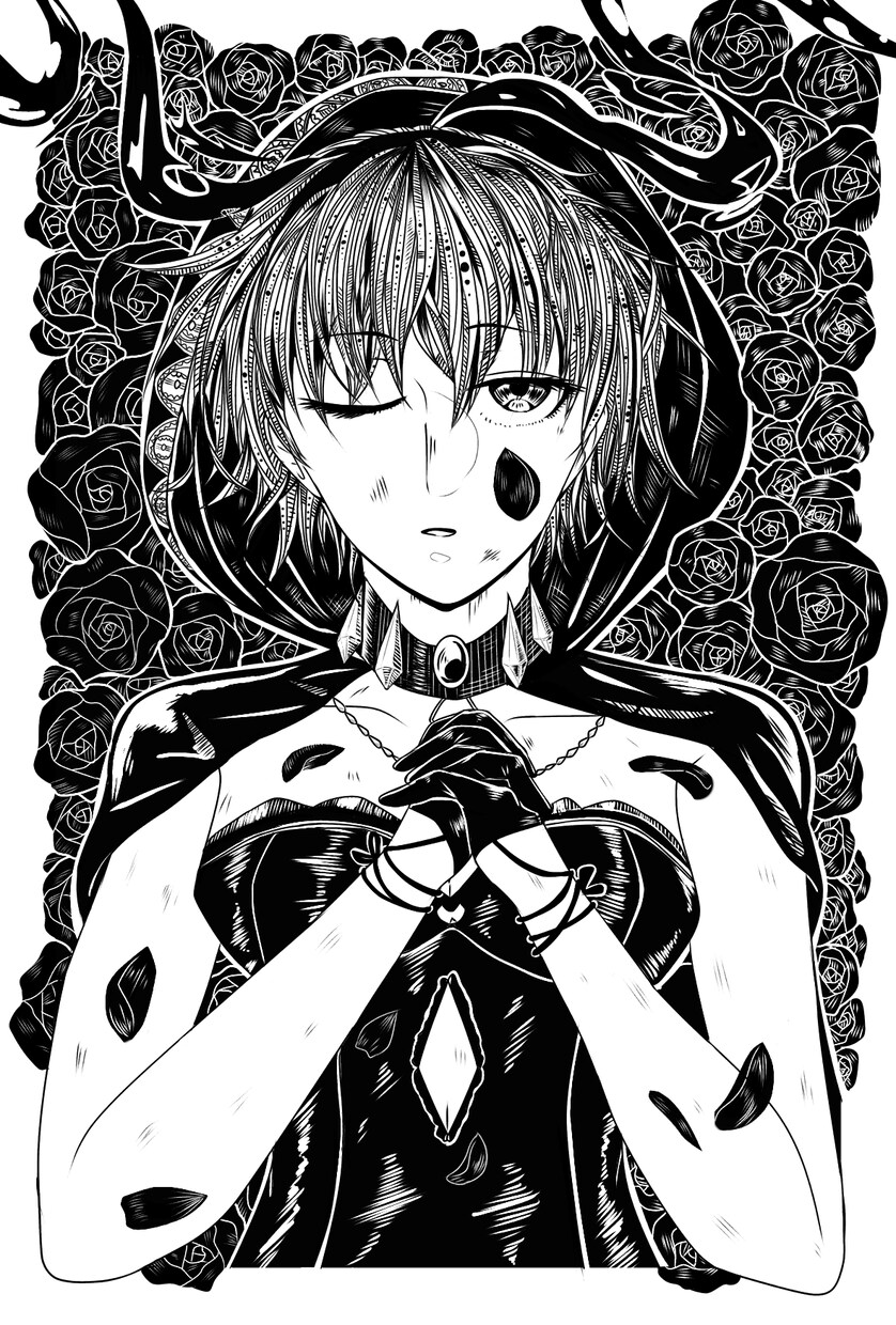 SNSアイコンを作成します ダークファンタジーのようなイラストでアイコンを作成します イメージ4
