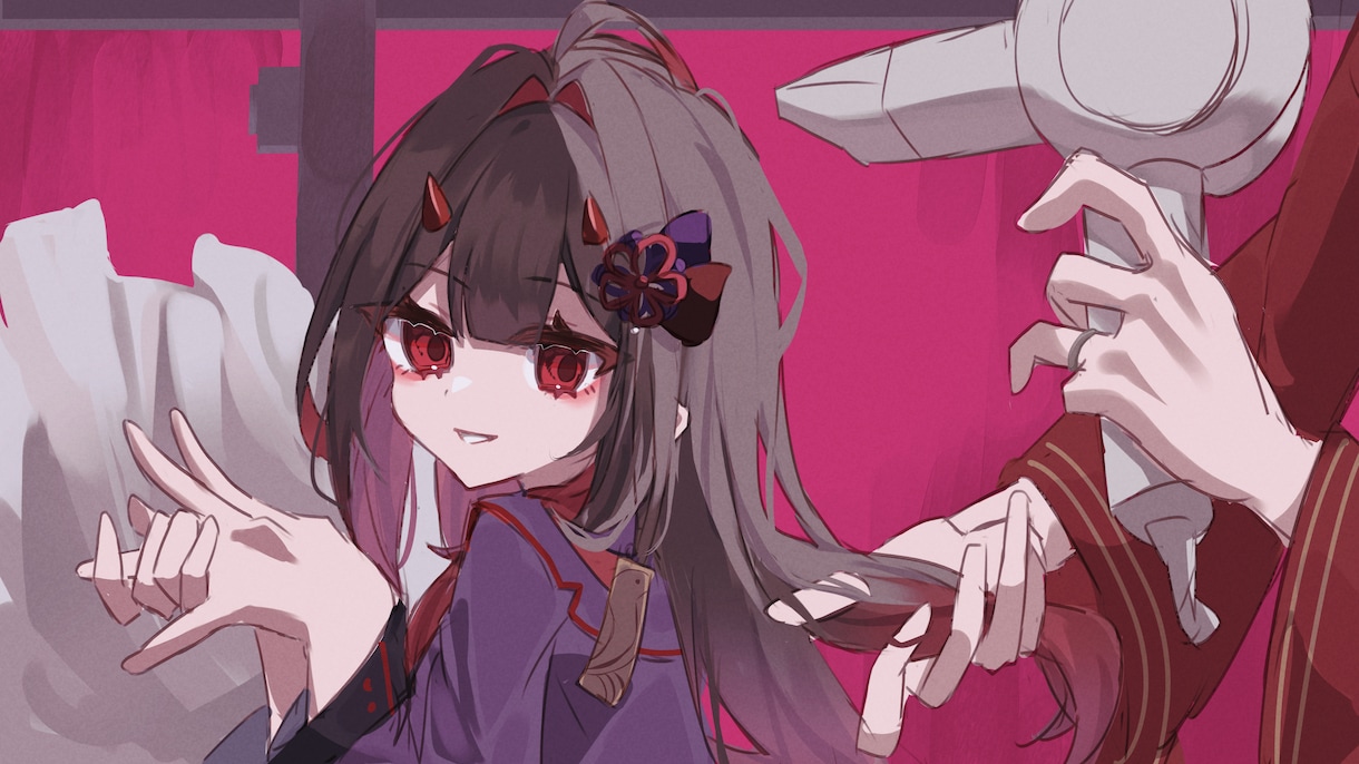 サムネやアイコンから夢絵まで幅広くお描きします ご希望に応じてかわいい萌えイラストお描きします！ イメージ1